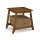 Mesa de Cabeceira Stoka 01 gaveta  -  Marrom Claro