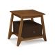 Mesa de Cabeceira Stoka 01 gaveta  -  Marrom Escuro