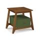 Mesa de Cabeceira Stoka 01 gaveta  -  Verde Escuro