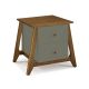 Mesa de Cabeceira Stoka 02 gavetas  -  Cinza