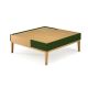 Mesa de Centro Duo  -  Verde Escuro