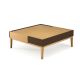 Mesa de Centro Duo  -  Marrom Escuro