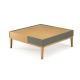 Mesa de Centro Duo  -  Cinza