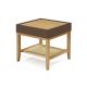 Mesa Lateral Duo  -  Marrom Escuro