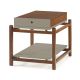 Mesa Lateral Uno  -  Cinza