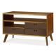 Rack Vintage Holly 120 cm  -  Marrom Escuro