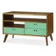 Rack Vintage Holly 120 cm  -  Verde Esmeralda